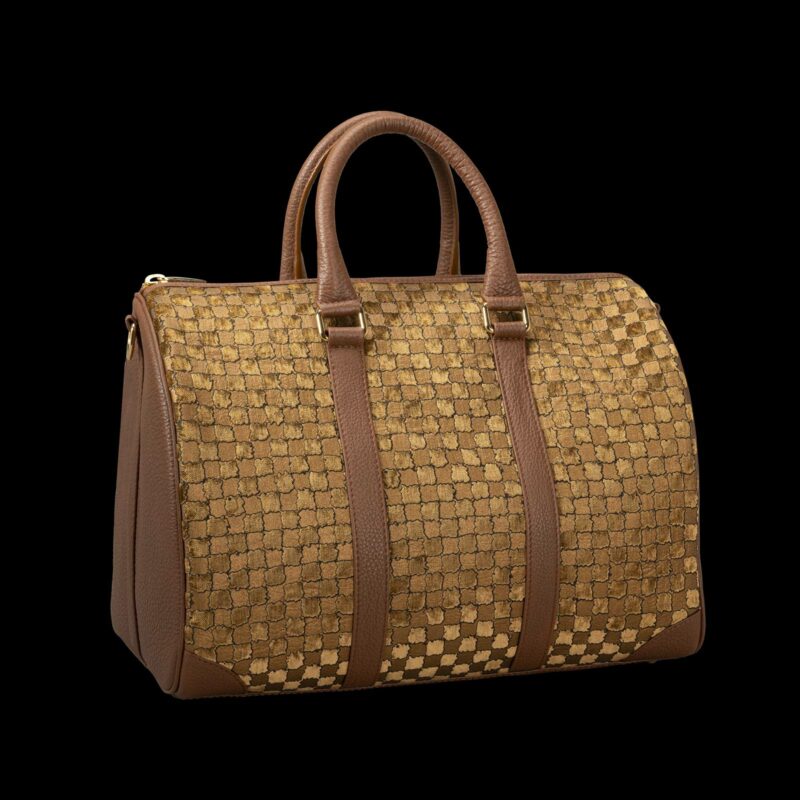 Сумка выходного дня | Duffle bag | Dama коричневый